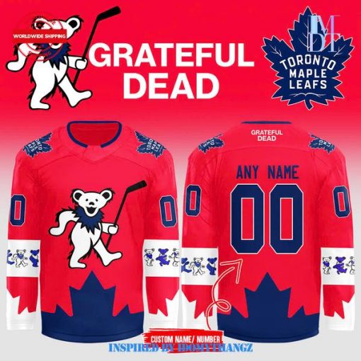 Toronto Maple Leafs x Grateful Dead Night 2024 Jersey