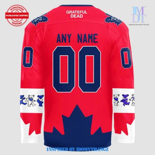 Toronto Maple Leafs x Grateful Dead Night 2024 Jersey