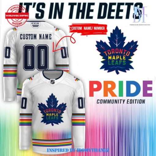 Toronto Maple Leafs x Pride Community Edition 2024 Jersey