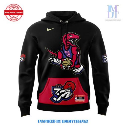 Toronto Raptors 30th Anniversary City Edition Black Hoodie