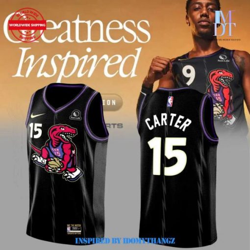 Toronto Raptors 30th Anniversary City Edition Black Jersey