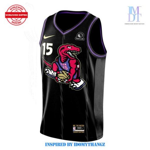 Toronto Raptors 30th Anniversary City Edition Black Jersey