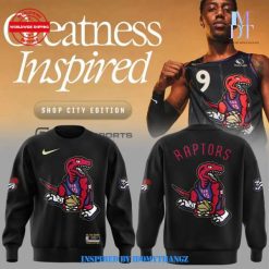 Toronto Raptors 30th Anniversary City Edition Black Sweatshirt