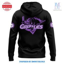 Utah Grizzlies Hockey Fights Cancer 2024 Hoodie