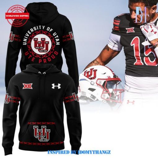 Utah Utes Fearless and Proud Hoodie