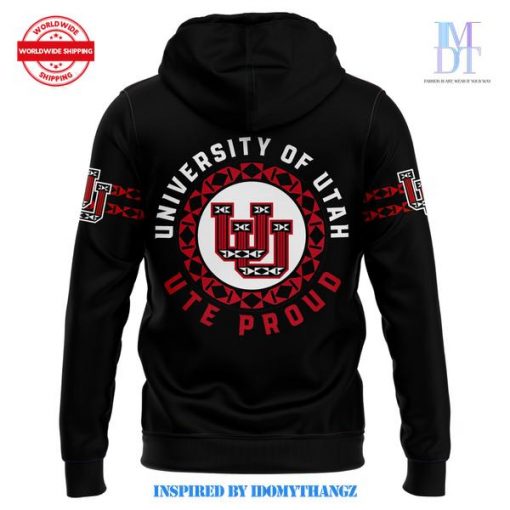 Utah Utes Fearless and Proud Hoodie