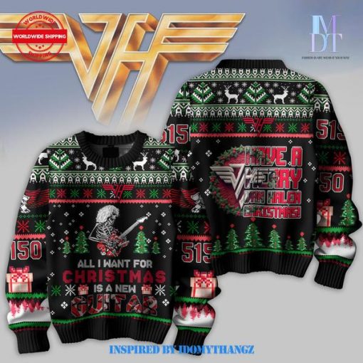 Van Halen Have A Merry Christmas Sweater