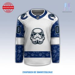 Vancouver Canucks x Star Wars Night Personalized Jersey