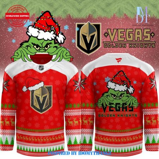 Vegas Golden Knights Christmas Jersey