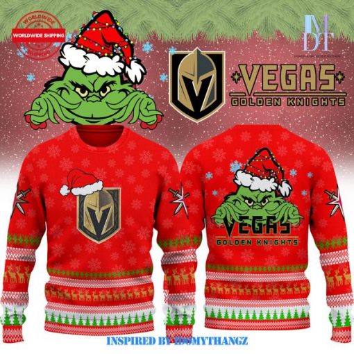 Vegas Golden Knights Christmas Ugly Sweatshirt