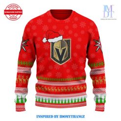 Vegas Golden Knights Christmas Ugly Sweatshirt