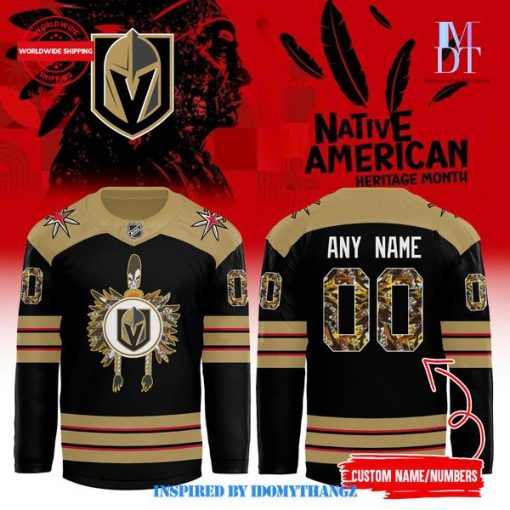 Vegas Golden Knights Native American Heritage Month Jersey