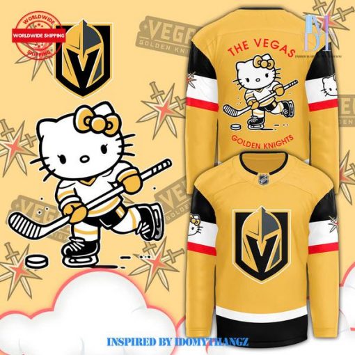 Vegas Golden Knights x Hello Kitty 50th Anniversary Jersey