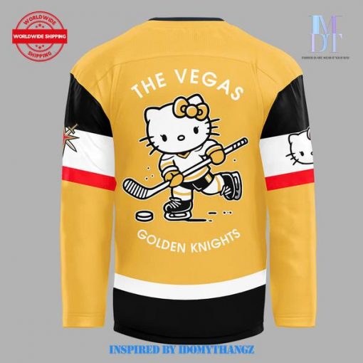 Vegas Golden Knights x Hello Kitty 50th Anniversary Jersey