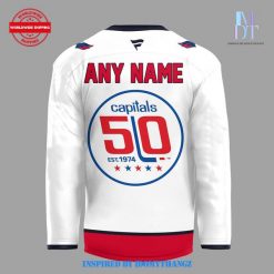 Washington Capitals 50th Anniversary Jersey