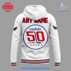 Washington Capitals 50th Anniversary Zip Hoodie