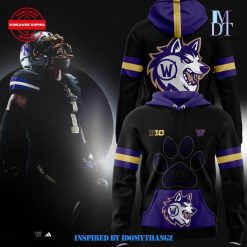 Washington Huskies x Warcraft Black Night Hoodie