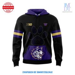 Washington Huskies x Warcraft Black Night Hoodie