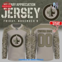 Winnipeg Jets x Military Appreciation 2024 Jersey