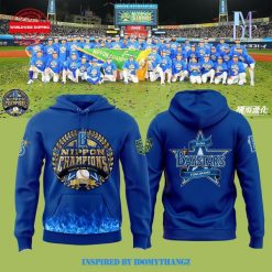 Yokohama DeNA BayStars Nippon Champions 2024 Hoodie