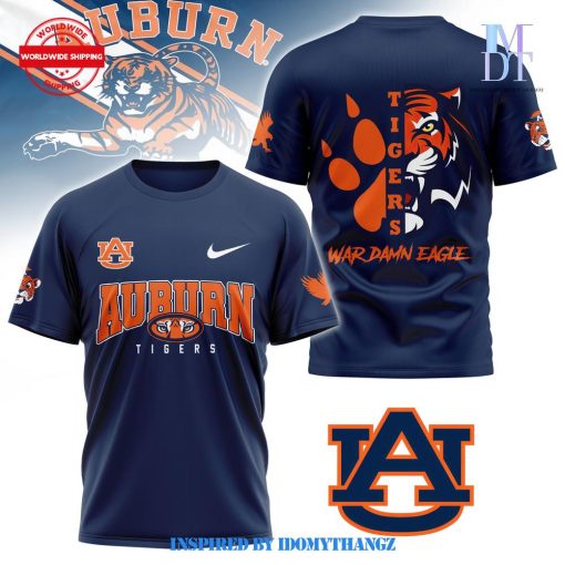 Auburn Tigers War Damn Eagle Premium Edition T-Shirt