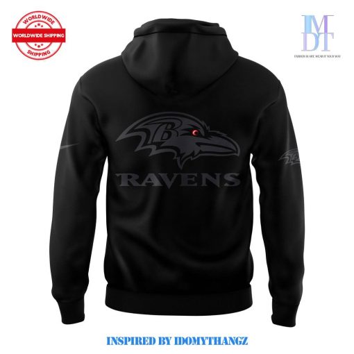 Baltimore Ravens 2024 Darkness There And Nothing More Limited Edition Hoodie