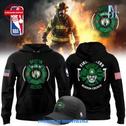 Boston Celtics x Firefighter Appreciation Night Premium Limited Pullover Hoodie