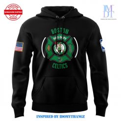 Boston Celtics x Firefighter Appreciation Night Premium Limited Pullover Hoodie