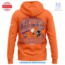 Clemson Tigers Special 2024 ACC Football Conference Champions Limited Edition Hoodie 3