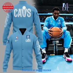 Cleveland Cavaliers Gallery Blue Blake Limited Bomber Jacket