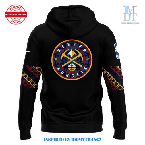 Denver Nuggets NBA 2024 Native American Heritage Month Premium Limited Hoodie