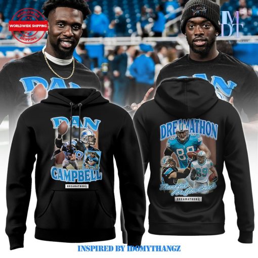 Detroit Lions Coach Dan Campbell Limited Edition Hoodie