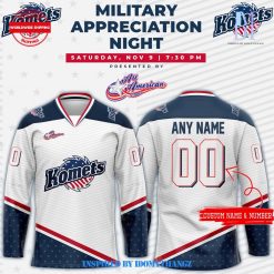 Fort Wayne Komets Military Appreciation Night Jersey