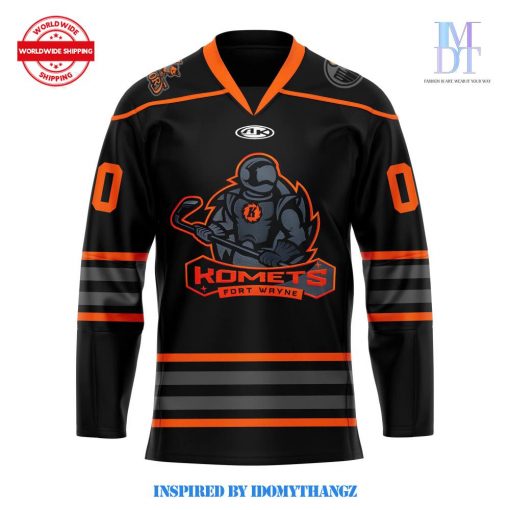 Fort Wayne Komets x Blackout Night 2024 Jersey