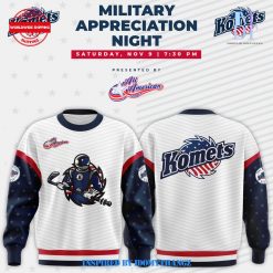 Fort Wayne Komets x Military Appreciation Night 2024 Limited Sweatshirt