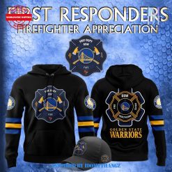 Golden State Warriors 2024 Firefighter Appreciation Night Limited Edition Hoodie