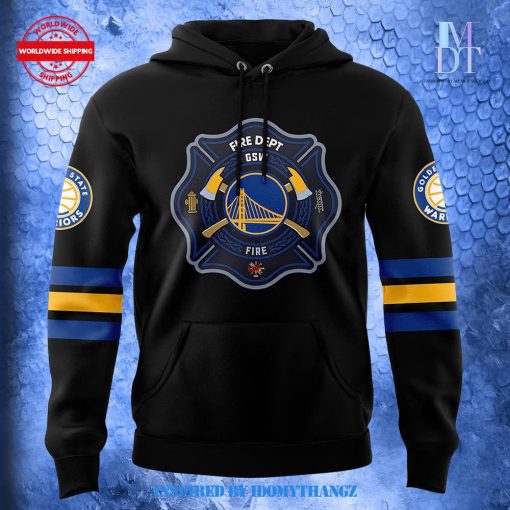 Golden State Warriors 2024 Firefighter Appreciation Night Limited Edition Hoodie