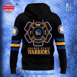 Golden State Warriors x 2024 Firefighter Appreciation Night Limited Edition Hoodie 3