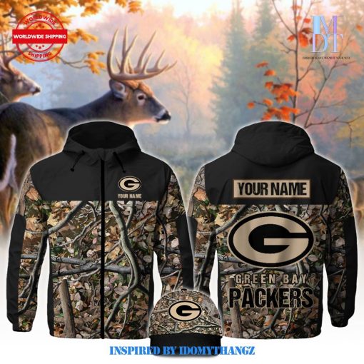 Green Bay Packers NFL x Hunting 2024 Limited Edition Windbreaker Jacket