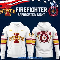 Iowa State Cyclones football x Firefighter Appreciation Night Premium Limited Pullover Hoodie