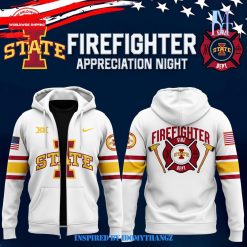 Iowa State Cyclones football x Firefighter Appreciation Night Premium Limited Pullover Hoodie