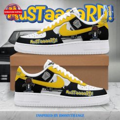 Kendrick Lamar Mustaard Premium Edition Air Force 1 Sneakers