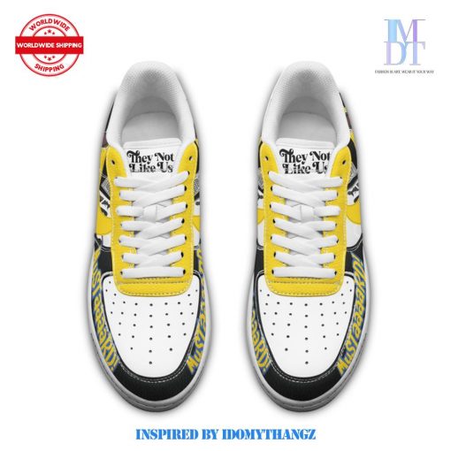 Kendrick Lamar Mustaard Premium Edition Air Force 1 Sneakers