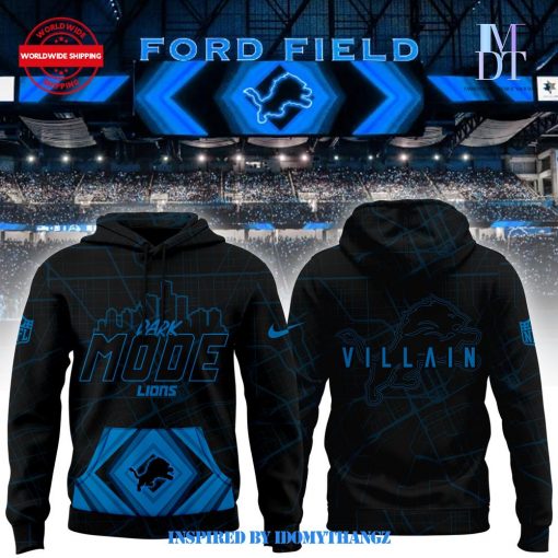 Detroit Lions 2024 Back in black Limited Edition Hoodie