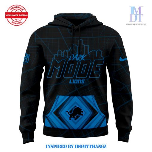 Detroit Lions 2024 Back in black Limited Edition Hoodie