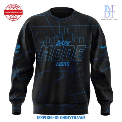 Detroit Lions 2024 Back in black Limited Edition Sweatshirt