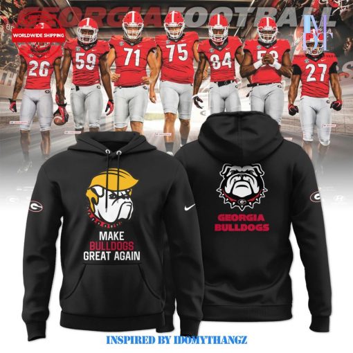 Georgia Bulldogs Make Bulldogs Great Again Limited Hoodie