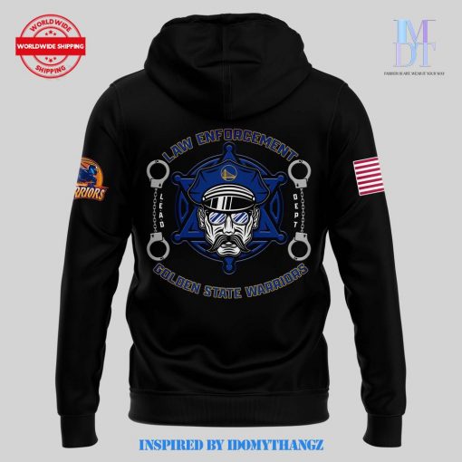 Golden State Warriors 2024 First Responders Law Enforcement Appreciation Day Premium Limited Pullover Hoodie