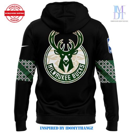 Milwaukee Bucks NBA 2024 Native American Heritage Month Premium Limited Hoodie