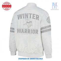 Minnesota Vikings 2024 Winter Warrior Baseball Jacket Limited Editions